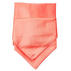 Men's Coral Pink Ascot Mens Ascot, Light Salmon, Formal Accessories, Dry Clean Only, Sophisticated Design, Satin Fabric, Semi Formal, Color Options, Special Occasion