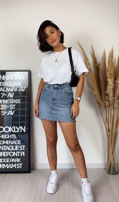 Foto: @paula.amorim Casual Day Outfits, Summer Fashion Outfits, Mode Inspiration, College Outfits