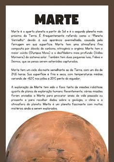 an image of the planet mars in spanish