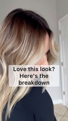 Tips on how to transition a blonde to fall hair 🍂 Use a color chart to check for the client’s natural level so you can formulate… | Instagram Matrix Color Sync Chart, Blonde To Fall Hair, Fall Blonde Balayage Dark Roots, Balayage Step By Step, Bronde Formula, Root Melt, Reverse Balayage, Matrix Color