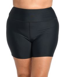 Free Shipping on $49+. Low Price Guarantee. Largest selection of Maxine Women's Plus Size 6 Biker Short, Designer Shorts, Bra And Panty Sets, Swimwear Fashion, Biker Shorts, Bike Shorts, Solid Black, Classic Black, Comfort Fit