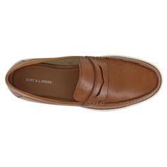 Classic Boat Shoes With Textured Sole And Moc Toe, Classic Boat Shoes With Textured Moc Toe, Classic Slip-ons With Cushioned Footbed And Moc Toe, Classic Moc Toe Slip-ons With Cushioned Footbed, Classic Boat Shoes With Textured Sole And Round Toe, Brown Wingtip Loafers With Cushioned Footbed, Classic Business Boat Shoes With Textured Sole, Casual Moc Toe Loafers For Semi-formal Wear, Casual Moc Toe Loafers For Semi-formal Occasions