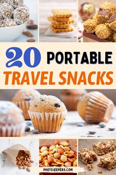 the top 20 portable travel snacks