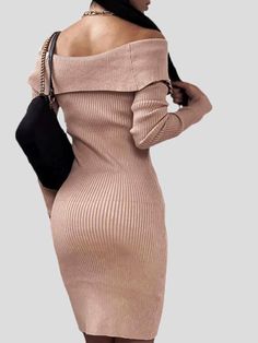 Gender:Women Type:Dresses Feature:Buttoned. V-Neck. Long Sleeve Material:Polyester Style:Casual/Fashion Color:Khaki. Pink. Black. Blue. Brick_Red Size:S. M. L. XL. 2XL. 3XL Please Note:All Dimensions Are Measured Manually With A Deviation Of 1 To 3cm. Midi Dress Outfit, Fall Winter Dresses, Club Dress, Black Midi, Button Dress, Long Blouse, Fashion Colours, Womens Midi Dresses, Club Dresses