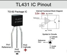 the diagram shows how to use tl341 ic pinout