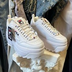 Fila | Shoes | Nwt Fila Disruptor Platform Wedge Chunky Sneakers | Poshmark