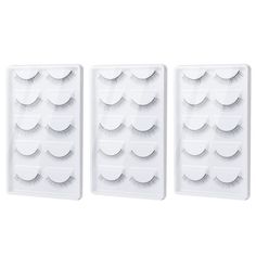 Features - Color: Black, White. - Material: Fiber. - Size: About 15.00X9.00X1.00cm/5.89X3.54X0.39inch. - Note: A set of five pairs of eyelashes. - These fake eyelashes are very suitable for weddings, photography, nightlife, parties or daily use. - Long and black lashes with natural look, it will make a great eye look for you. - Your eye will be more chic and unique, and you will get the stunning eyes' makeup. - Perfect fake eyelashes for all kinds of parties or just for daily makeup. - With fine Lash Makeup, Artificial Eyelashes, Eyelash Extension Supplies, Eyelashes Makeup, Black Lashes, Lashes False, Strip Eyelashes, Fake Lashes, Stunning Eyes