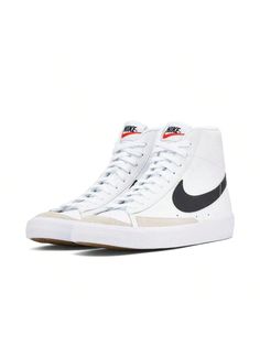 Item: Nike Blazer Mid 77 White Black

Brand: Nike

Model Number / SKU: DA4086-100

Sizing: GS & Women's

Condition: Brand New With Box, 100% Authentic!Nike Blazer Mid 77 White Black DA4086-100 GS & Women's Fashion Sneaker New Black and White         Sports & Outdoor Shoes, size features are:Bust: ,Length: ,Sleeve Length: White Everyday Sneakers For Fall, White Everyday Sneakers, Nike Blazer Mid 77 White, Nike Model, Nike Blazer Mid 77, Shoe Wishlist, Nike Blazer Mid, Nike Models, Nike Blazers Mid