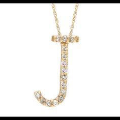 Impeccable And Finely Made 14kt Gold Diamond Initial Necklace Yellow Gold Letter Single Micro Pave Diamond Necklace (Diamond “J” (Yg/With Chain) Initial) 14kt Real Gold. Not Plated. Not Filled. Kind Necklaces Stone Diamond Cut Single Cut Setting Micro Pave Metal Yellow Gold Design Letter Size 11 Mm Stats D:0.08 Api711120 *All Items Are Certified 100% Real Gold And Stamped In Accordance To Its Karat. You Can Have It Check With Your Local Pawnshop To Have It Tested. Initial J, J Necklace, Work Necklaces, Blue Sapphire Pendant, Diamond Initial Necklace, Vs1 Diamond, 14k Gold Necklace, White Gold Diamond Rings, Gold Necklace Women