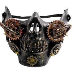 Steampunk Wolf, Steampunk Skull, Steampunk Party, Steampunk Items, Steampunk Mask, Wolf Mask, Steampunk Cosplay, Skull Mask, Steampunk Accessories