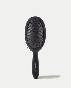 flexible bristles - pain free brushing - matte black Tangles? Never heard of her! Tell me more: Your favorite detangle brush in classic black! WHY YOU NEED IT: Brush through wet or dry hair with ease. Effortlessly detangles even the most stubborn knots. Ideal for all hair types. Extension and wig friendly. *Not for use with blow dryer Wet Hair Brush, Best Detangling Brush, Detangle Brush, Curly Hair Brush, Black Brush, Paddle Brush, Detangling Brush, Color Wow, Wet Brush