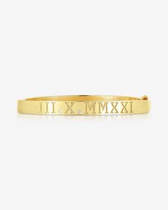 Personalized Roman Numeral + Diamond Bangle Silver Bracelet For Women, Ring Concierge, Necklace Length Guide, Bracelet Size Chart, Bracelet Tennis, Silver Bracelets For Women, Kids Rings, Bangle Ring, Kids Bracelets