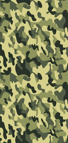 a green and black camouflage print background