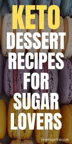 keto dessert recipes for sugar lovers