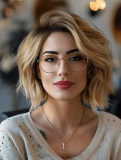 Round Forehead Hairstyles, Angled Bob With Side Swept Bangs, Side Bang Pixie Cut, Short Haircuts For Women Side Part, Chop Bob Hairstyles, Side Swept Bob, Deep Side Part Bob, Flattering Haircuts For Round Faces, Short Hair Side Part