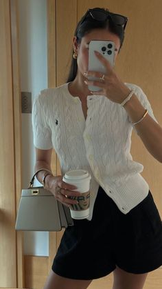 Capri Work Outfit, Study Aesthetic Clothes, Coastal Professional Outfits, Classy Lounge Outfits, Soft Feminine Outfits Summer, Danielle Pheloung Work Outfits, Elegant Outfits For School, Sports Event Outfit, Classy Lady Aesthetic