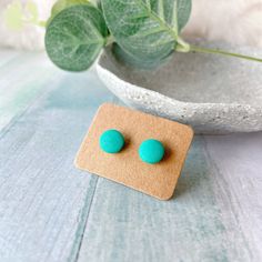 Turquoise | 3 Pairs Of Earring Set, 8mm Earrings Gift Set, Handmade Polymer Clay Resin Stud Earrings, Hypoallergenic Surgical Steel Stud These tiny beautiful sparkle stud earrings set are handmade with polymer clay, resin, glitter. Whether for a gift or personal use, these simple and shining earrings are intriguing, attractive, and practical which are perfect for any occasion! All 3 styles of earrings are length 8mm. Surgical steel earring posts and backings. *Clip-On* It also can be made with a Resin Stud Earrings, Polymer Clay Resin, Resin Glitter, Earrings Hypoallergenic, Surgical Steel Earrings, Earring Posts, Triangle Earrings, Gold Flakes, Stud Earrings Set