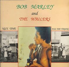 bob marley and the wailers - nice time album cover art, featuring an image of a shirtless man holding a pipe