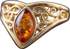 Handmade Baltic Amber Jewelry, Handmade Baltic Amber Ring, Amber Cabochon Ring, Baltic Amber Ring Jewelry Gift, Gold Baltic Amber Jewelry For Anniversary, Unique Baltic Amber Gold Jewelry, Unique Gold Baltic Amber Jewelry, Elegant Baltic Amber Rings As Gift, Baltic Amber Ring For Anniversary