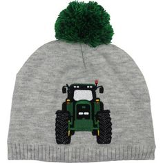 John Deere Kids' Tractor Winter Hat, For Children Ages 2-4 With a Head Circumference of 18-5/8 to 20-1/2 in., J2H738HTT Green Outdoor Hat, Baby Boy Winter Hats, Toddler Winter Clothes, John Deere Kids, John Deere Hats, Tractors For Kids, Boys Winter Hats, Toddler Beanie, Winter Baby Clothes