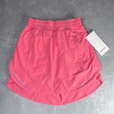 Up For Sale: Lululemon Hotty Hot Skirt Womens Size 4 Raspberry Cream High-Rise Skort Long $78 Condition: Nwt Please Use And Compare The Provided Photo Measurements To Your Own For Best Fit Take Full Advantage Of Bulk Purchase With Combined Shipping On Multiple Item Orders. Orders Goes Out Every Day So Expect A Quick Delivery! A Tracking Number Is Also Provided For Confirmation Question? Please Write A Comment Below Or Message. I Answer Most Questions Instantly! 2030 Athleisure Sports Skirt With Elastic Waistband, Sporty Workout Skirt With Elastic Waistband, Athleisure Skirt With Elastic Waistband For Sports, Sporty Skirt With Elastic Waistband For Workout, Sporty Go-dry Skirt For Workout, Sporty Lined Skirt Activewear For Workout, Short Workout Skirt With Elastic Waistband, Sporty Pink Skort For Gym, Workout Shorts With Lined Skirt