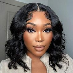 Ashimary-0-Skill -Needed-V-Part-Glueless-Wig-short-Straight-Bob-Human-Hair Virgin Hair Wigs, Short Human Hair Wigs, Quick Weave, Short Wavy, Body Wave Wig, Short Bob Wigs, Bob Wig, Short Wigs, Hair Weave