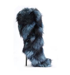 IAMJENNIFERLE.COM Fur Heels Outfit, Fur Boots Heels, Boots With Leg Warmers, Fox Fur Boots, Best Fall Outfits, Fashion Collection Inspiration, Fur Heels, Heart Clothes