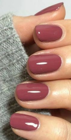 15 Nails, Manicure Steps, خواتم خطوبة, 2019 Nails, Mauve Nails, Nagellack Trends, Nails Fall, Fall Nail Colors