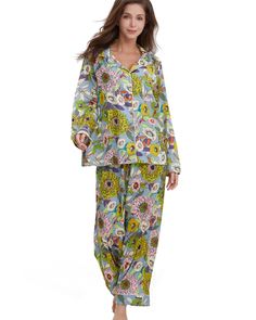 PRICES MAY VARY. Materials: Our pajamas is made of silky, lightweight satin fabric. Silky pajamas is not easy to drape, the fabric is soft and breathable Design feature: Women’s pajamas has a loose fit and elastic waistband, sleepwear has multitudinous pattern design and different tones of color Full range of size: Pajamas has five sizes which fit most people; Small=(US 4-6) Medium=(US 8-10) Large=(US 12-14) X-Large=(US 16-18) XX-Large=(US 20-22) Easy care: Machine wash for cold water and tumble Pajama Party Outfit Ideas For Women, Cottage Core Pajamas, Women’s Pajama Sets, Teacher Pajama Day Outfit, Women’s Pajamas, Honeymoon Pajamas, Pajama Party Outfit Ideas, Lounge Set Outfit, Pajama Party Outfit