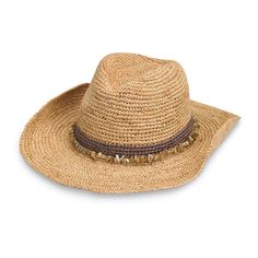 Women's Tahiti Cowboy Sun Hat – Wallaroo Hat Company Beach Cowboy Hat, Cowboy Hats Women, Modern Cowboy, Raffia Hat, Large Hats, Wide Brim Sun Hat, Sun Protection Hat, Sun Hats For Women, Color Bands