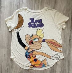 Tune Squad Lola Bunny T-shirt Size XXL Women Space Jam | eBay Lola Bunny, Bunny T Shirt, Tune Squad, Space Jam, Graphic Tee, Jam, Graphic Tees, Basketball, T Shirt