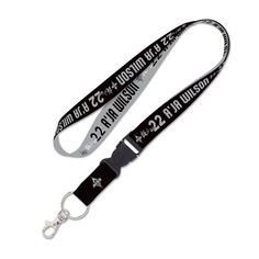 Dangle some team pride from your neck with our buckle lanyard. Your team colors will be on display, thanks to the graphics on this piece. A swivel clip makes it easy to attach and release your keys or ID. Whether you are looking for that perfect accessory for game day or just trying to add some team spirit to an outfit, this lanyard will be the perfect fit for you. Color: Multicolor. Aja Wilson, Las Vegas Aces, Name Badges, Wnba, Team Spirit, On Display, Team Colors, Game Day, Lanyard