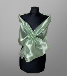 A very elegant and light shawl for your evening wear or wedding dress made of the fine organza Color: Mint Lime green / spring green / light green Size : S-M or L -XL ( for larger ladies) You can wear it on your shoulders as a wrap and adjust to your size by tightening one side of the wrap through the loop. It is very versatile. More colors available, please ask. We accept credit cards. Elegant Silk Shawl Scarf For Summer, Elegant Spring Silk Scarf With Satin Finish, Silk Shawl For Spring Formal Events, Silk Shawl For Spring Formal Occasions, Silk Shawl For Formal Spring Events, Elegant Silk Scarf With Satin Finish For Summer, Spring Formal Silk Shawl, Elegant Formal Shawl For Spring, Elegant Satin Finish Silk Scarf For Summer