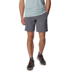 A lightweight trail short with stretchy fabric that protects you from sun and moisture. These active shorts feature UPF 50 sun protection and fabric with advanced repellency. Lightweight, flexible, and made for movement, these pants keep up with you on the trail. Omni-Shield advanced repellency Omni-Shade UPF 50 sun protection 2-way comfort stretch Hand pockets Security zipper cargo pocket Back pockets Active Fit: Body skimming fit with end-use mobility in mind. 91% Polyester, 9% Elastane Stretc