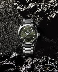 Five Green Wristwatches to Consider Omega Co Axial, Omega Watches Seamaster, Omega Aqua Terra, Longines Hydroconquest, Seamaster Aqua Terra, Aqua Terra, Divers Watch