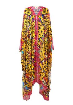 Brazil Goddess Kaftan – saisankoh Multicolor Kaftan With Vibrant Print For Vacation, Multicolor Vibrant Print Kaftan For Vacation, Vibrant Print Kaftan For Vacation, Multicolor Tropical Print Kaftan For Vacation, Bohemian Summer Kaftan With Bold Print, Summer Kaftan With Vibrant Multicolor Print, Summer Multicolor Kaftan With Vibrant Print, Vacation Tropical Print Multicolor Kaftan, Vacation Multicolor Tropical Print Kaftan