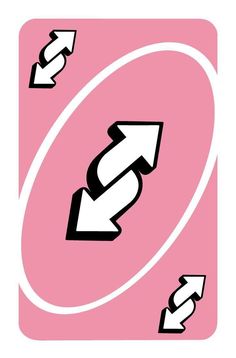 an arrow is in the center of a pink square with white arrows pointing up and down