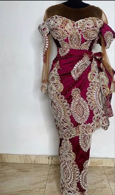 Igbo Traditional Wedding Attire George, Nigerian Judge Material Styles, George Gown Styles For Nigerian Women, Isoko Traditional Attire, Isoko Traditional Wedding Attire, George Wrapper Gown Styles, George Gown Styles Nigerian, Indian George Nigerian Styles, George Blouse And Wrapper Styles