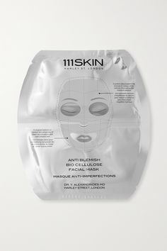 111SKIN's facial mask set contains two separate halves with unique ingredients to tackle blemishes. The upper half addresses diet, product and perspiration-related spots, while the lower half fights hormonal acne by compressing inflammation and redness. Together they soothe, neutralize and re-balance the skin's microbiome but can also be used separately target specific concerns.   - Paraben, paraffin and sulphate-free  - Includes five single-use masks  - Helps restore moisture after long-haul fl Turmeric Face Mask, Skin Face Mask, Hormonal Acne, Melaleuca Alternifolia, Creating A Newsletter, Skin Care Mask, Beauty Must Haves, Facial Mask, Luxury Skincare