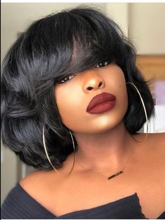 2024 Hairstyles, Cabello Afro Natural, Mekap Mata, Makeup Tip, Bob Hairstyles With Bangs, Hair Crown, Short Human Hair Wigs, Smink Inspiration