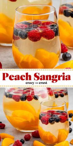 One of the best summer cocktails ever! Made with rum and fresh peaches, this white wine sangria is refreshing and delicious. Save this peach sangria recipe and celebrate with this alcoholic Labor Day party drink! White Sangria With Peach Schnapps, Peach Drinks Alcohol, Sangria With Rum, White Peach Sangria Recipe, Easy Refreshing Cocktails, Fruit Cocktail Drink, Peach Sangria Recipe, Alcohol Punch, Sweet Alcoholic Drinks