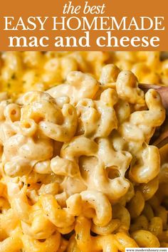 the best macaroni and cheese recipe is made with only three ingredients