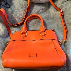 Dooney And Burke Satchel. Beautiful Bag! Dimensions 12” Long, 9 1/2” Tall Dooney & Bourke Bags, Dooney Bourke, Beautiful Bags, Satchel, Bag Lady, Women Shopping, Color