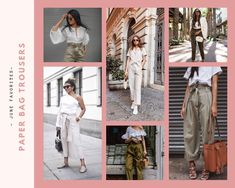 Best of July list - Paper bag trouser | Summer trend | Summer must have | Summer outfit | Capsule collection | #summerfashion #summer #paperbagpants Summer Outfit Capsule, Outfit Capsule