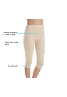 This mid-calf length leg shaper provides light control shaping for a smooth look without pant lines while providing ultimate support. These slimming capris Platinum Credit Card, Thermal Sweater, Shrug Cardigan, Jumpsuit Jacket, Womens Scrubs, Swimsuits For All, Light Control, Capri Jeans, Knit Pants