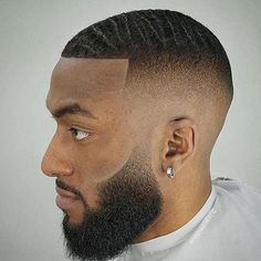 Bald Fade With Waves, Haircuts For Black Men, Waves Hairstyle Men, Black Boys Haircuts, Drop Fade Haircut