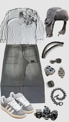 #gray #sk8 #fit #fitinspo #sk8fit Fitness Inspo, Grey, Pins, Quick Saves