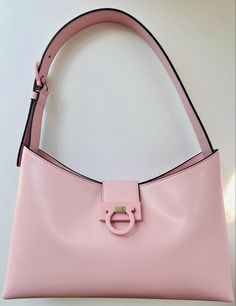 High-end Pink Office Bag, Pink Shoulder Bag For Office, Luxury Pink Shoulder Bag With Palladium Hardware, High-end Pink Shoulder Bag For Shopping, High-end Pink Shoulder Bag With Gold-tone Hardware, Elegant Pink Shoulder Bag With Silver-tone Hardware, Designer Pink Shoulder Bag For Shopping, Designer Pink Shoulder Bag For Formal Occasions, Pink Calf Leather Bag With Detachable Strap