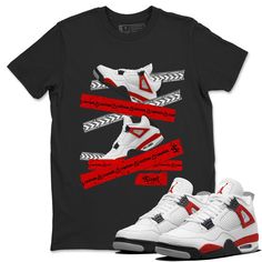 Free domestic shipping on all orders over $60! Caution Tape t-shirt design was made to superbly match your kicks. Shop our Drip Gear Zone collection now to find the best sneaker shirts and Jordan outfits. We have a lot of high-quality sneaker match shirts and more. 100% Cotton [Black,White] 90% Cotton / 10% Polyester [Heather Grey] 50% Cotton / 50% Polyester [Safety Green] Hoodie/Sweatshirt - 80% Cotton / 20% Polyester Urban Red Tops With Graphic Design, Red Graphic Shirt For Streetwear, Sporty Red Shirt For Streetwear, Urban Red Crew Neck Shirt, Urban Red Tops For Streetwear, Red Graphic Print Shirt For Streetwear, Red Urban Shirt For Streetwear, Red Urban Streetwear Shirt, Sporty Red Shirt With Relaxed Fit