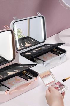 Travel smart and stylish with this Makeup Travel Case. Organize, store, and carry your beauty essentials effortlessly. Your beauty on the move companion. #TravelInStyle #MakeupEssentials 🌟💄✈️" *As an Amazon Associate, we earn from qualifying purchases at no additional cost to you. Thank you for your support! Light Up Mirror, Travel Smart, Luxury Luggage, Makeup Travel Case, Makeup Travel, Beauty Games, Train Case, Makeup Organizer, Travel Beauty